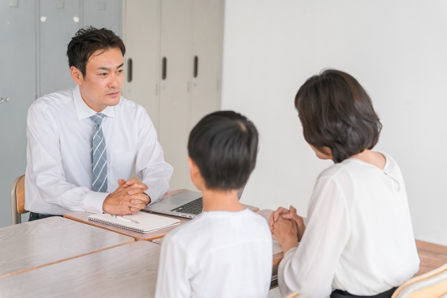 不登校面談